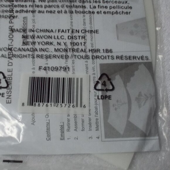 NWT Avon Wine glass Shade set - Picture 2 of 2